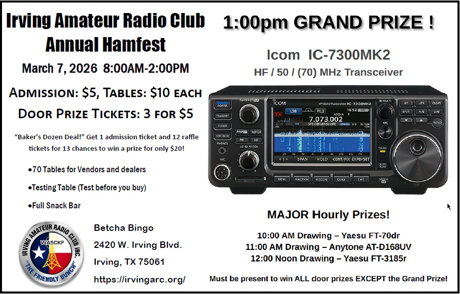 Irving Amateur Radio Club Hamfest